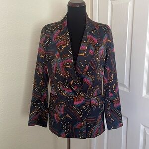 New House of Harlow 1960 x REVOLVE Satin Like Bird Blazer Jacket